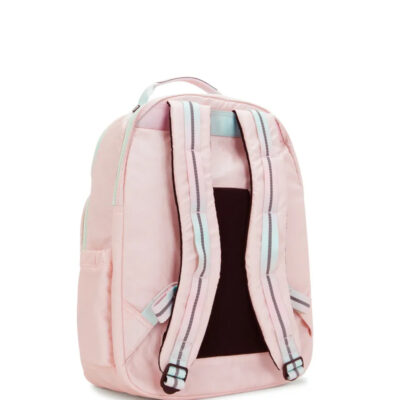 Mochila Kipling Seoul College – Blush Rosa Metálico