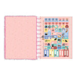 Caderno Universitário Grande Tilidisco 160 Folhas Pelúcia - Rosa