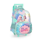 Mochila Com Rodinhas Barbie - Verde