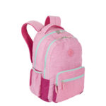 Mochila College Crinkle - Double Pink