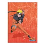 Caderno 1/4 Pequeno Brochura Costurado Sem Mola 80 Folhas Naruto - Estampas Diversas