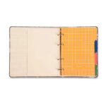 Fichário Caderno Argolado Criativo Office Pautado A5 - Café