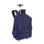 Mochila Com Rodinhas Sestini Rolling Crinkle - Azul