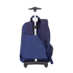 Mochila Com Rodinhas Sestini Rolling Crinkle - Azul