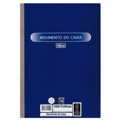 Livro Movimento Caixa 100 Folhas - Grande