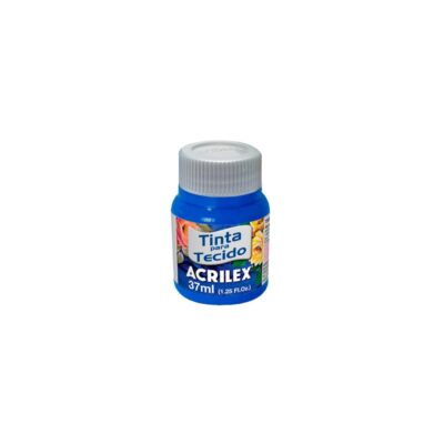 Tinta Tecido 37ml - Azul Turquesa