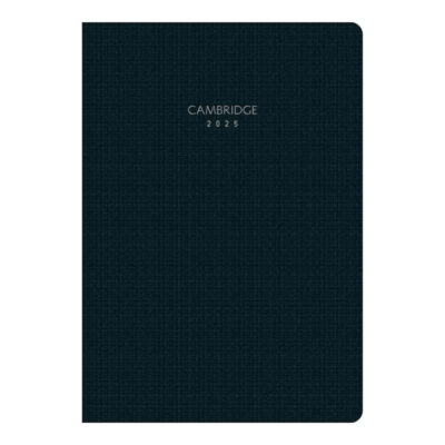 Planner Grampeado Cambridge M7 2025 - Preta