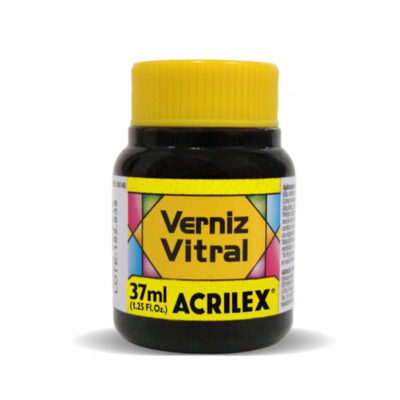 Verniz Vitral 37ml - Amarelo Ouro