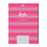 Caderno Brochura Costurado Sem Mola Universitário Capa Dura 48 Folhas Barbie - Estampas Diversas