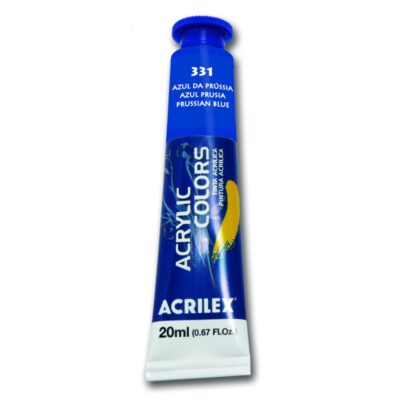 Tinta AcrÍlica Tela 20ml - Azul PrÚssia