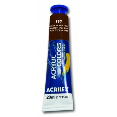 Tinta AcrÍlica Tela 20ml - Marrom Van Dyck