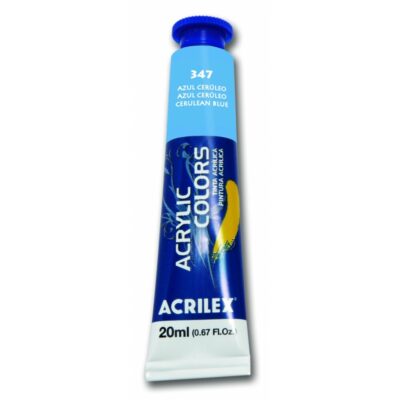 Tinta AcrÍlica Tela 20ml - Azul CerÚleo