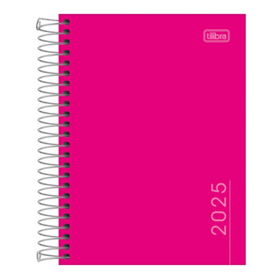 Agenda Espiral M4 Pepper 2025 - Rosa