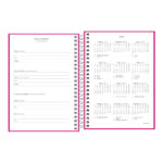 Agenda Espiral M4 Pepper 2025 - Rosa