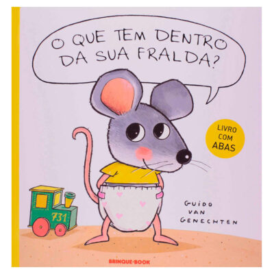 O Que Tem Dentro Da Sua Fralda? - Livro Pop Up