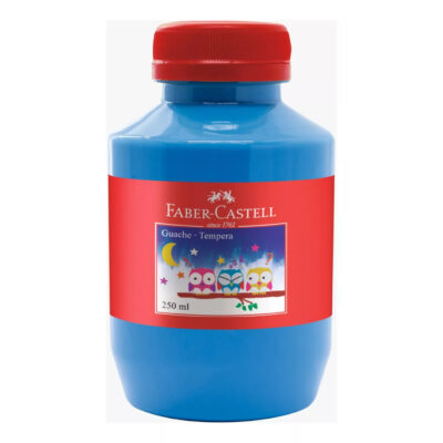 Tinta Guache 250ml - Azul Claro