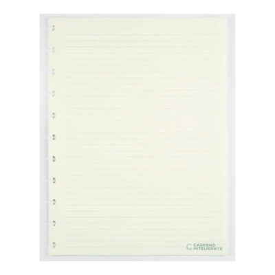 Refil Caderno Pautado Com 50 Folhas 200x275mm - Off Whitte