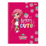 Caderno 1/4 Pequeno Brochura Costurado Sem Mola Moranguinho - Estampas Sortidas