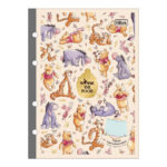 Bloco Refil Tiliflex Fichário Caderno Argolado Colegial 4 Furos 80 Folhas - Pooh