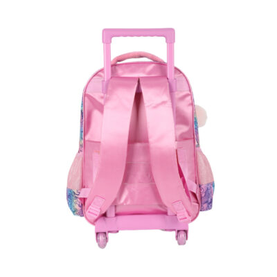 Mochila Com Rodinhas Barbie – Rosa