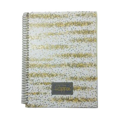 Agenda Planner Permanente Espiral Happen - Estampas Sortidas