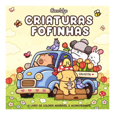 Criaturas Fofinhas - Cozy Cuties - Livro De Colorir Coco Wyo