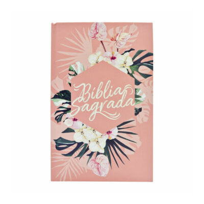 Bíblia Acf, Soft Touch, Capa Dura, Floral, Leitura Perfeita