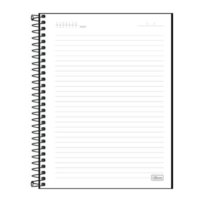 Caderno Capa Pl stica Executivo 80 Folhas Cambridge Definit – Pautado
