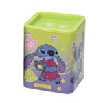 Apontador Quadrado Com Depósito 2 Furos Stitch - Cores/Estampas Sortidas
