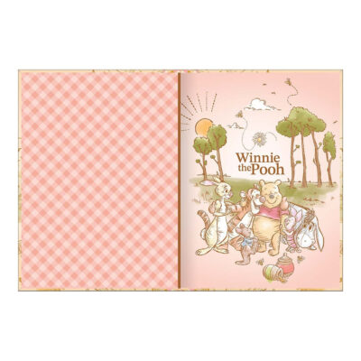 Caderno Colegial Brochura Médio Capa Dura Com 80 Folhas Pooh – Estampas Sortidas