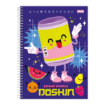 Caderno Universitário Grande 80 Folhas Doshin - Estampas Sortidas