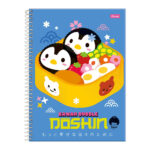 Caderno Universitário Grande 80 Folhas Doshin - Estampas Sortidas