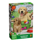 Quebra-Cabeça Cachorros Fofinhos - Com 30 Peças