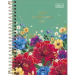 Caderneta Espiral Capa Dura 1/8 Le Vanille 80 Folhas - Estampas Diversas