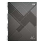 Caderno Universitário Grande 96 Folhas Quadriculado Zip - Estampas Diversas