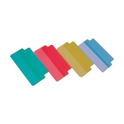 Visor Colorido Adesivo Com 20 Unidades - Cores Diversas
