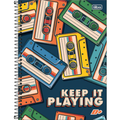 Caderno Universitário Grande 400 Folhas D+ Estampas Diversas