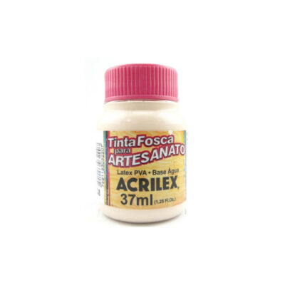 Tinta Fosca Pva 37ml - Amarelo Pêssego