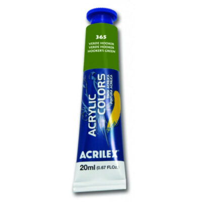 Tinta AcrÍlica Tela 20ml - Verde Hooker