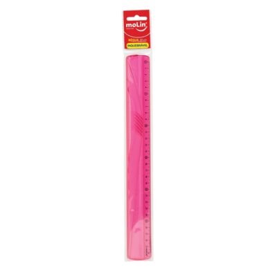 Regua 30cm Flexivel Colors - Cores Diversas