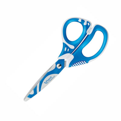 Tesoura Escolar Zenoa Fit 13cm - Cores Diversas