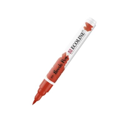 Marcador Brushpen Ecoline - Vermelho