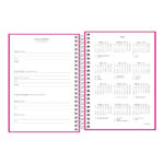 Agenda Espiral M4 Pepper 2025 - Rosa