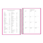 Agenda Espiral M4 Pepper 2025 - Rosa