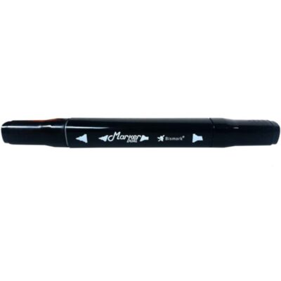 Marcador Permanente 2 Pontas - Black