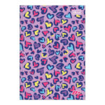 Caderno 1/4 Pequeno Brochura Costurado Sem Mola 96 Folhas D+ - Estampas Sortidas