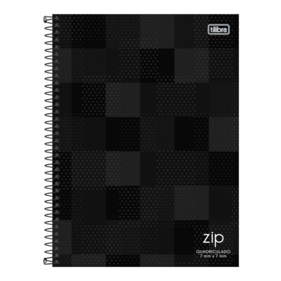 Caderno Espiral Quadriculado Universitário 7x7mm – Cores Diversas