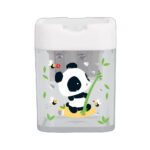 Apontador Panda Com 2 Furos - Cores Sortidas