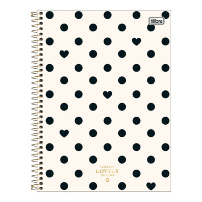 Caderno Universitário Grande Capa Dura 320 Folhas 20 Matérias West Village - Estampas Sortidas