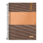 Caderno Colegial Médio Capa Dura 80 Folhas Cozy - Cores Diversas
